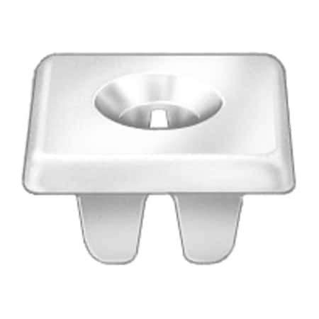 Auveco GM LICENSE PLATE NYLON NUT, 1/4-20 SCREW SIZE, 50PK 3682